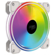 VENTILADOR AUXILIAR XFC-120DR ARGB BLANCO KEEPOUT-AA1 VENTILADOR AUXILIAR XFC-120DR ARGB BLANCO KEEPOUT