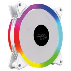 VENTILADOR AUXILIAR XFC-120SR ARGB BLANCO KEEPOUT-AA1 VENTILADOR AUXILIAR XFC-120SR ARGB BLANCO KEEPOUT