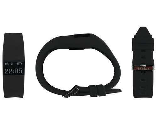 PULSERA SMART NEGRO + PULSOMETRO BILLOW