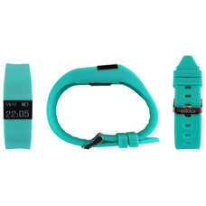 PULSERA SMART TURQUESA + PULSOMETRO BILLOW