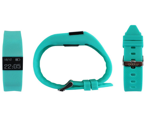 PULSERA SMART TURQUESA + PULSOMETRO BILLOW