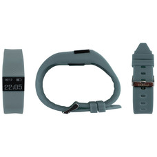 PULSERA SMART GRIS + PULSOMETRO BILLOW