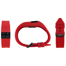 PULSERA SMART ROJO + PULSOMETRO BILLOW