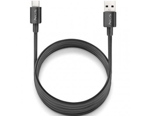 CABLE USB-A A USB-C ZYRO 15W 1 M NEGRO NGS